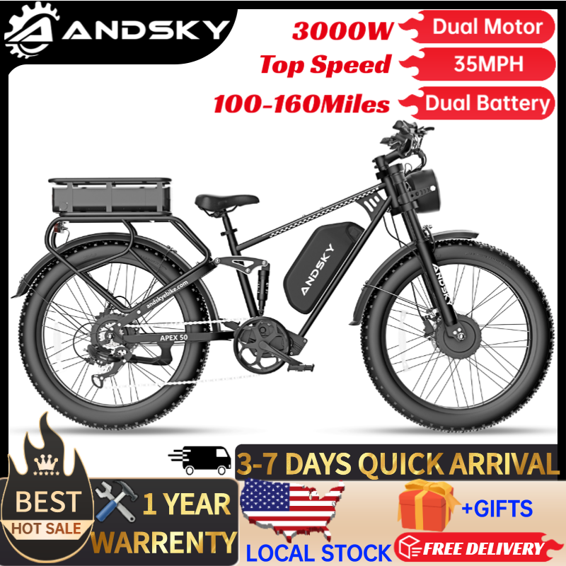 Bici Elettrica ANDSKY Apex50 A - Power Tools World recensione e prezzo